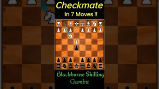 The Dirtiest & Most Successful Chess Opening Trap : Blackburne Shilling Gambit | Chess Tutor |