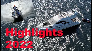 Highlights of our 2022 Summer Cruise onboard a Fairline Phantom 43