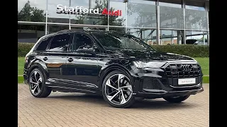 Approved used - Audi SQ7 Black Edition TFSI 507 PS tiptronic at Stafford Audi