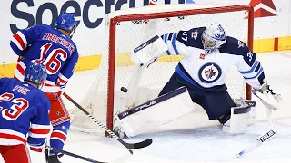 Connor Hellebuyck stymies Rangers with a 50-save performance!