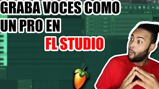 ✅ COMO GRABAR VOCES EN FL STUDIO 2024 + PLANTILLA GRATIS | ACI2DALEAPLAY 🔥🔥