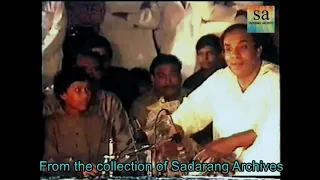 Ustad Tafo Khan | Tabla Solo | Teentaal | 1988 | Barsi Master Sadiq Pindiwale | Drums of Pakistan