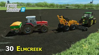 Preparing our new Field -  Farming Simulator 22 - Elmcreek - Episode 30