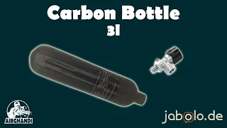 3,0l Carbon Bottle - Für ein einfaches Befüllen
