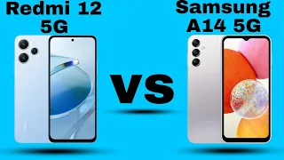 Samsung Galaxy A14 5G vs Redmi 12 5G - Phone Comparison #samsunggalaxya14 #redmi12