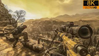 Site Hotel Bravo, Afghanistan｜The Hunt for Shepherd｜Modern Warfare 2 Remastered｜8K
