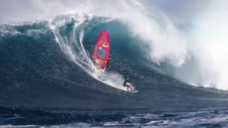 Maui Jaws - Jason Polakow - Windsurfing legent