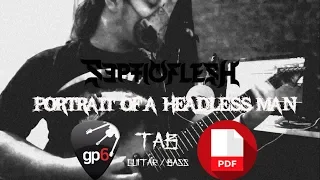 SEPTICFLESH - PORTRAIT OF A HEADLESS MAN (GUITAR COVER + TAB GUITARBASS)