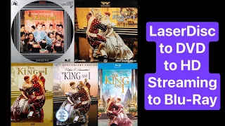 The King and I (1956) Laserdisc to DVD to HD Streaming to Blu-ray