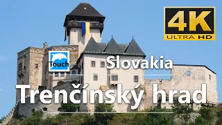 Trenčín Castle, Slovakia - 4K #TouchOfWorld