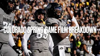 COLORADO FOOTBALL SPRING GAME 2024/ FILM BREAKDOWN