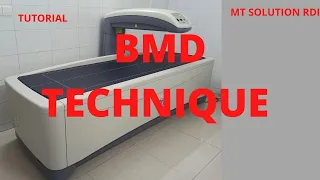 Technique of BMD (Ep-33) | Bone Mineral Density test in bangla |DEXA test scanning | prodigy lunar.