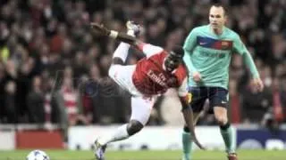 Arsenal vs Barcelona 2-1 Champions League Round of 16 by Jevinho101