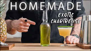 Homemade Exotic Chartreuse Recipe - DIY Green herbal liqueur