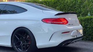 C43 AMG DOWNPIPES AND TUNE!