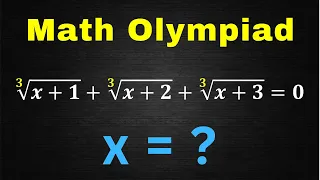 A Nice Radical Problem | Math Olympiad | Can you solve this ?