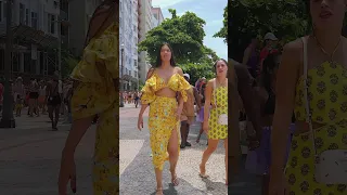 🇧🇷 Street Party in Copacabana, Rio de Janeiro | Brazil #shorts