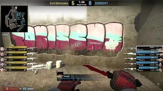 CS:GO POV Demo GODSENT dumau (28/12) vs Evil Geniuses (de_overpass) @ BLAST Premier Spring Showdown