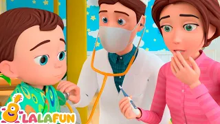 Sick Song | Cartoons & Kids Songs | Baby Got Sick and more Nursery Rhymes @Lalafun