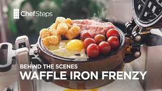 ChefSteps Behind the Scenes: Waffle Iron Frenzy