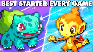 Best Starter Pokémon In EVERY Game!