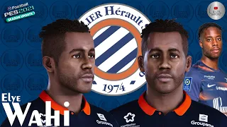 How to create Elye Wahi Montpellier PES 2021 | Face Build | PES 2020 | NISZ Gaming