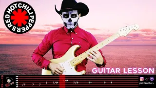 Red Hot Chili Peppers - Black Summer【 GUITAR SOLO LESSON 】