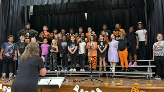 East Elementary Spooky Third Grade Concert 10.26.23