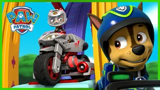 Chase & Wildcat Stop the Ruff-Ruff Pack 🐶😸 + More Cartoons for Kids | PAW Patrol