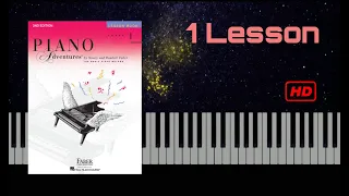 Runaway Rabbit - Piano Adventures Lesson 1 - Page 33 피아노 어드벤처 Synthesia