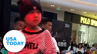 Five-year-old breakdancer amazes crowd at dance competition in China | USA TODAY