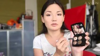 make-up lesson делаем макияж с Эйвон 3 http://avonpeter.ru/