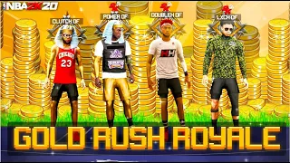 i hosted a NEW DF GOLD RUSH ROYALE EVENT! Which LEGEND can get the most VC with RANDOMS? (NBA2K20)