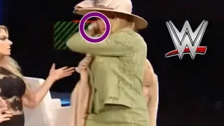 WWE Raw Lacey Evans Mic Botch 21/01/19