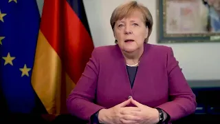 Merkel ruft in letztem Podcast erneut zum Impfen auf | AFP