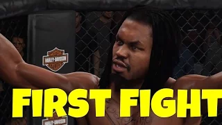 Ea Sports UFC 2 - Boodie Bianchi First Fight! (UFC 2 Ultimate Team Gameplay)