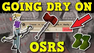 Going Dry On OSRS! Should Drop Rates Be Changed?