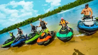 ROLE DE JET SKI COM MEUS AMIGOS!