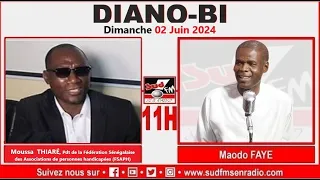 DIRECT DIANO-BI DU 02 JUIN 2024 AVEC MOUSSA THIARÉ, EXPERT EN DÉVELOPPEMENT INCLUSIF ET Pdt  FSAPH.