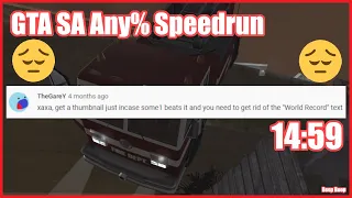 GTA San Andreas | Any% Former World Record Speedrun - 14:59