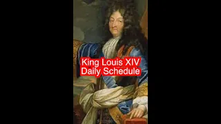 King Louis XIV Daily Routine #shorts