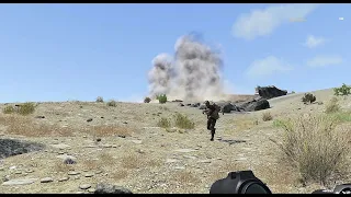 Under Heavy Mortar Fire in Iraq Counter Insurgency mission - ARMA 3 PMC 24/7 Milsim