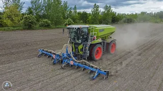 🌽Plečkovanie 2024 - CLAAS Xerion 4200 + Cropper 12F