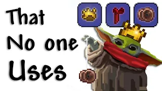 Beating Terraria with Gear no one uses.