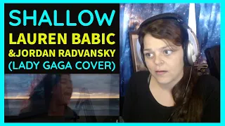 Lauren Babic & Jordan Radvansky -  "Shallow"  (Lady Gaga cover)  -  REACTION