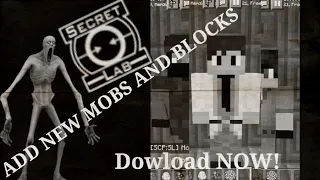 [SCP/MCPE] SCP: SL MOD With all Mobs Dowload