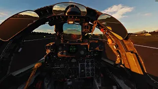Turkish AF F-4E Phantom II Landing/Taxing/Shut Down