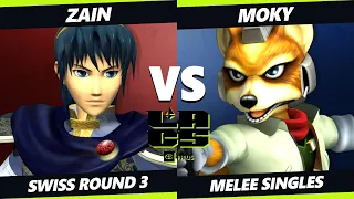 LACS 5 - Moky (Fox) Vs. Zain (Marth) Smash Melee - SSBM