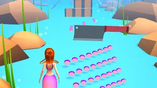 Mermaid Rush 3d 🧜‍♀️👩🧜‍♀️ Gameplay Walkthrough All Levels NEW BIG UPDATE GAME Level MR34