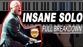 INSANE Piano Solo From Billy Joel (TUTORIAL) 🔥